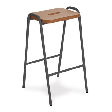 Wooden Flat Top Stools - 610mm
