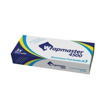 Wrapmaster 4500 Foil Refill 450mm x 900m - Pack of 3