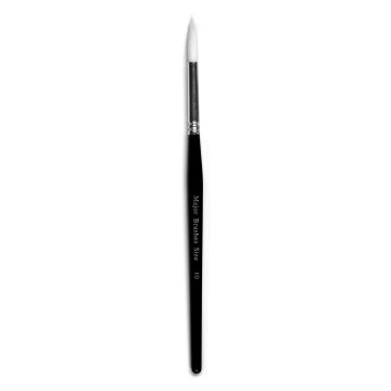 White Synthetic Sable Brushes Size 10 - Pack of 10