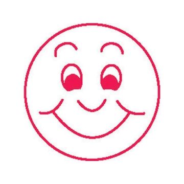 Xclamation Stamper - Red Smiley Face