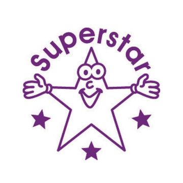 Xclamation Stamper - 'Super Star' Lilac