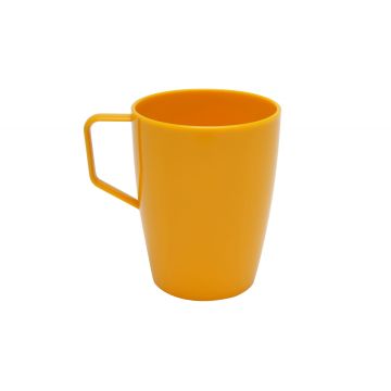 Harfield Beakers With Handles Yellow Pack of 10