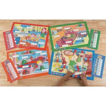 CVC Word Building Mats Set 1 "In the Home"
