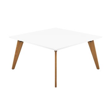 Plateau Square Meeting Table Whte 1600mm