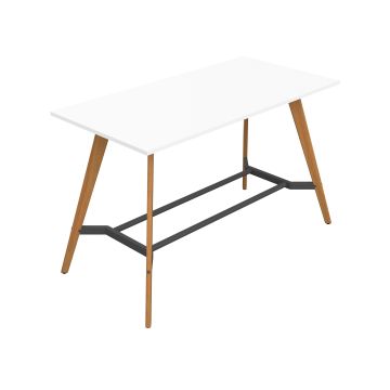 Plateau Poseur Rectangular Table White 2000mm