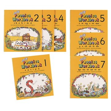 Jolly Phonics Workbooks - Pack of 7