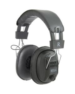 QTX Mono/Stereo MSH40 Headphones with Volume Control