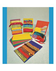 Rainbow Weaving Cards - Pack of 20
