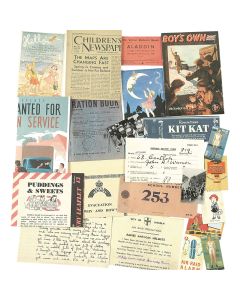 Children's War Memorabilia