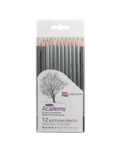 Derwent Academy Sketching Pencils - Pack of 12
