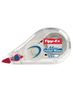 BIC Mini Pocket Mouse Correction Tape White 5m - Pack of 10