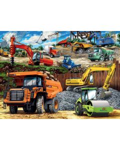 Construction Vehicles XXL 100 Pieces