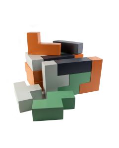 FSC Outdoor Wooden Puzzle Blocks