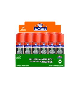 Elmers 8g Pure School Glue Stick - Pack of 24