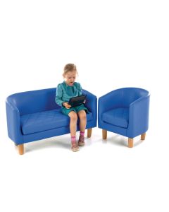 Kids Tub Chair - Blue