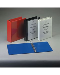 A4 Presentation Ring Binder Black - Pack of 10