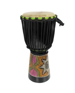 A-Star 8in Painted Djembe