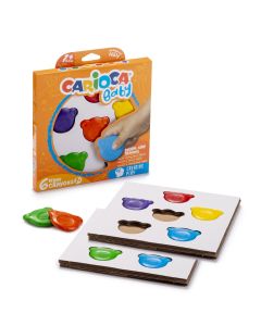 Carioca Baby Teddy Crayons - Pack of 6