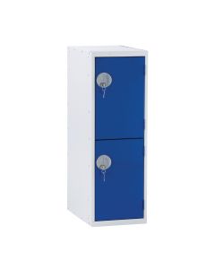 2 Door Locker With Deadlock - Blue