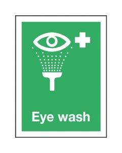 Eye Emergency Signs - 200 x 150mm PVC