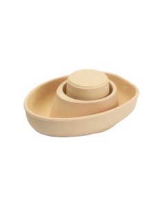 Plan Toys Rubber Convertible Boat - Orange