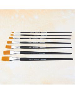 Artist Flat Synthetic Brush Set_6403444
