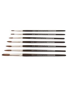Specialist Crafts Artist Round Synthetic Pony Brush Set