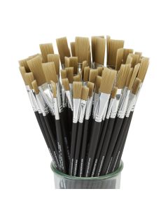 Specialist Crafts Artist Flat Tynex Brush Bulk Pack