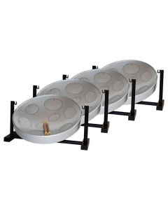Jumbie Jam Grey Table Top Steel Pan Pack of 4