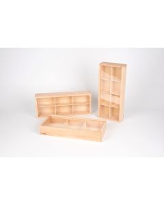 TickiT Wooden Discovery Boxes - Pack of 3