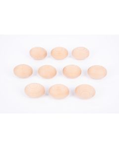TickiT Wooden Eggs - Pack of 10