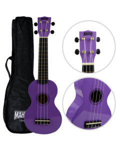 Mahalo 2511 Rainbow Soprano Ukulele - Purple
