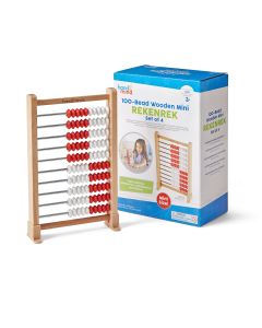 Mini 100-Bead Rekenrek Set of 4