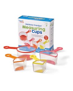 Rainbow Fraction Measuring Cups Set of 4