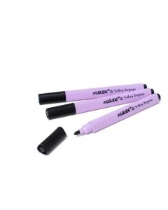 EziGlide TriGrip Drywipe Pens - Black - Pack of 35