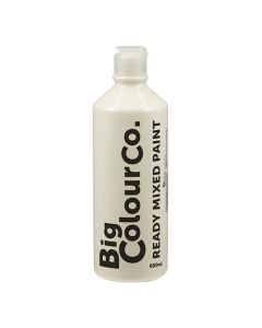 Ready Mixed Washable Paint 600ml - White - Pack of 10