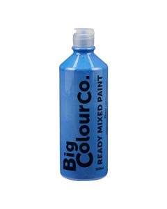 Ready Mixed Washable Paint 600ml - Blue - Pack of 6