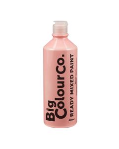 Ready Mixed Washable Paint 600ml - Pink - Pack of 6