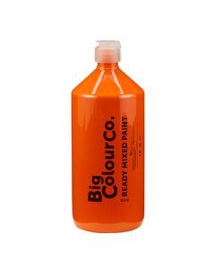 Ready Mix Liquid Paint - 1 Litre - Orange