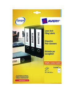 Avery Elasticated File Labels L7170 - Pack of 25