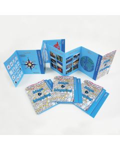 Maps and Mapping Zig Zag - Set of 5
