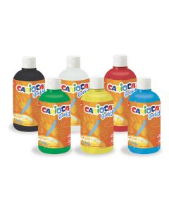 Carioca Baby Finger Paints - 6 x 500ml Assorted Set