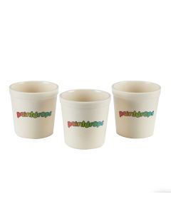 Paint Drops Bamboo Mixing Pots - Pack of 3
