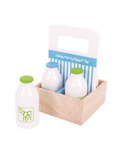 Wooden Milkman Delivery