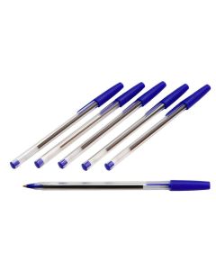 Ballpoint Pens - Blue - Pack of 50