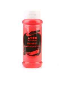 CleanART Acrylic Paint 500ml - Red