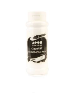 CleanART Acrylic Paint 500ml - White