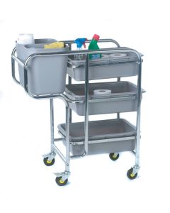 Cleaner Collectors Trolley Grey