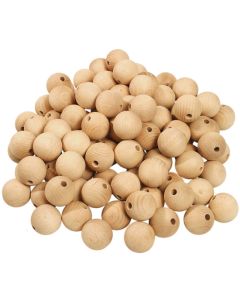 Sanded Wooden Balls. Pack of 10
