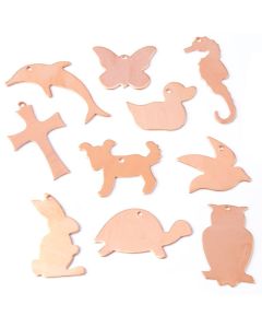 Novelty Copper Shapes
